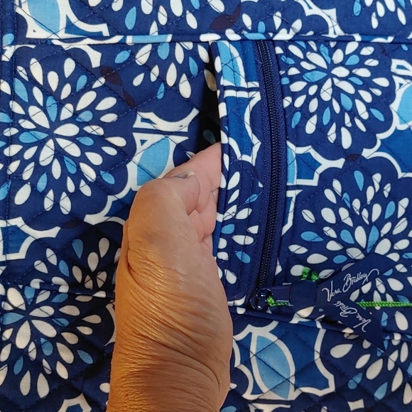 NWT VERA BRADLEY HIPSTER PETAL SPLASH CROSSBODY BAG - Picture 7 of 11